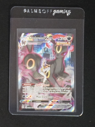 2022 Pokemon Sword & Shield Brilliant Stars #TG23 Umbreon VMAX — front