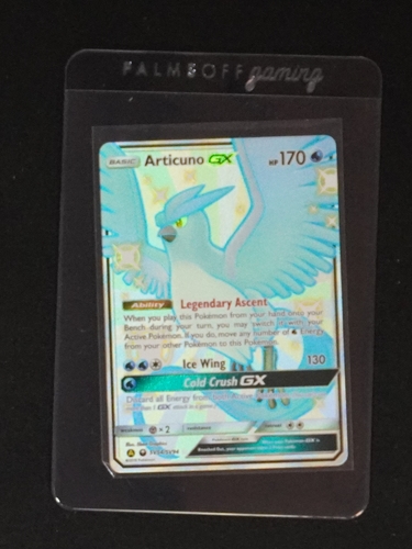 2019 Pokémon Sun & Moon Hidden Fates #SV54 Articuno GX — front