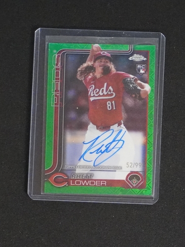 2025 Topps Chrome #RA-RL Rhett Lowder — front