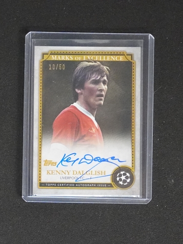 2024 Topps Marks of Excellence #10 Kenny Dalglish — front