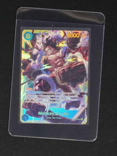 One Piece TCG OP11-118 Monkey D. Luffy A Fist of Divine Speed — front