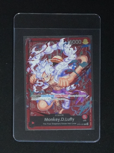 One Piece Card Game Monkey.D.Luffy ST21-001 — front
