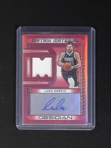 2022-23 Panini Obsidian #MM-LUD Luka Dončić — front