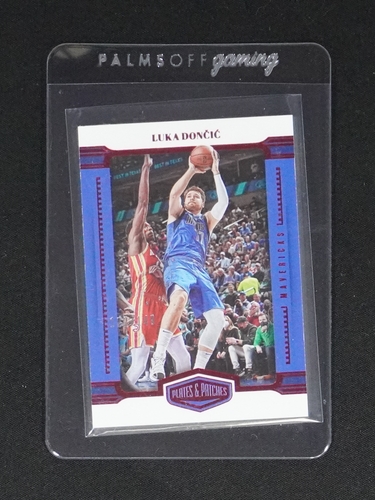 2021-22 Panini Chronicles Plates and Patches #433 Luka Doncic — front