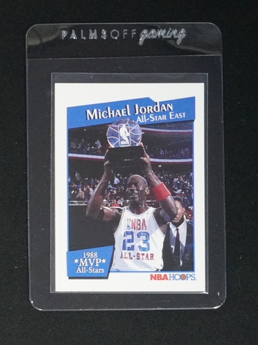 1991 Hoops #IX Michael Jordan All-Star MVP — front