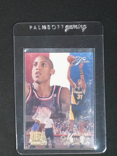 1994 Flair #31 Reggie Miller — front