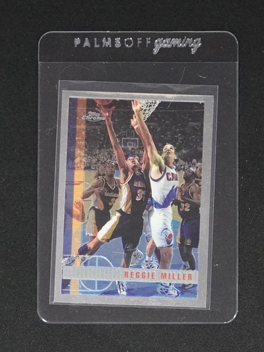 1997-98 Topps Chrome #24 Reggie Miller — front