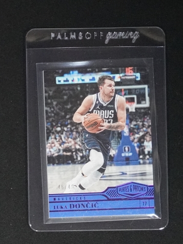 2022-23 Panini Chronicles Plates & Patches #77 Luka Doncic — front