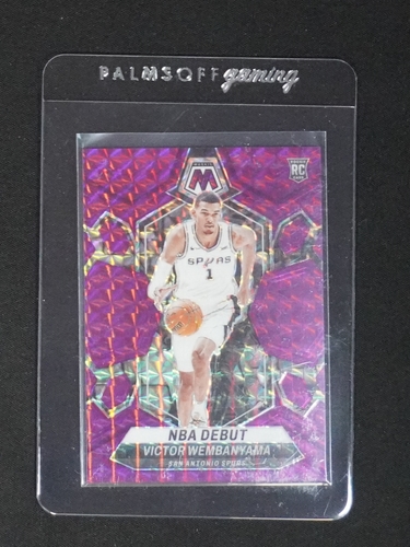 2023-24 Panini Mosaic #257 Victor Wembanyama NBA Debut RC — front