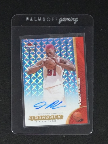 2024 Topps Finest Flashback #FBA-DR Dennis Rodman — front