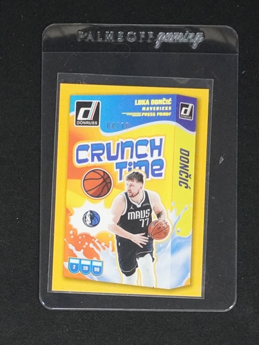 2024-25 Panini Donruss Crunch Time #8 Luka Dončić — front