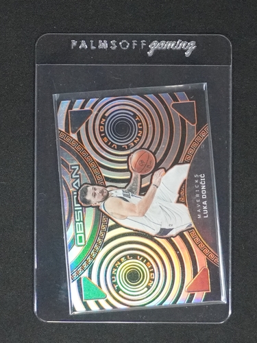 2022 Panini Obsidian #15 Luka Doncic Tunnel Vision — front