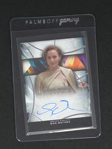 2024 Topps Star Wars Masterwork #A-GO Genevieve O'Reilly as Mon Mothma — front