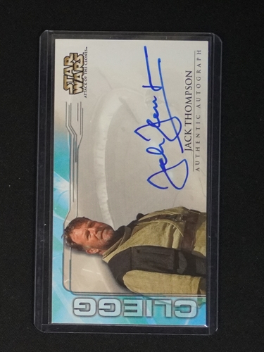 2002 Topps Star Wars Attack of the Clones Widevision #CL-LEGG Jack Thompson — front