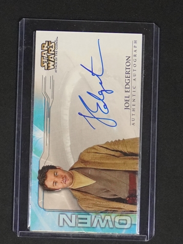 2002 Topps Star Wars Attack of the Clones Widevision #Joel Edgerton — front