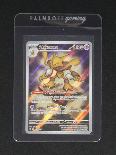 2025 Pokemon Mega Evolutions #009 Alakazam — front