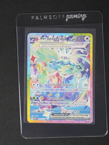 2025 Pokémon SV: Prismatic Evolutions #169 Terapagos ex — front