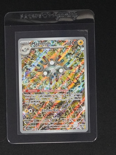 2024 Pokemon Center Exclusive Surging Sparks #159 Magneton — front
