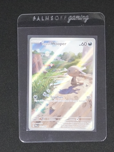 2025 Pokémon ME02 #102 Paldean Wooper Illustration Rare Phantasmal Flames — front