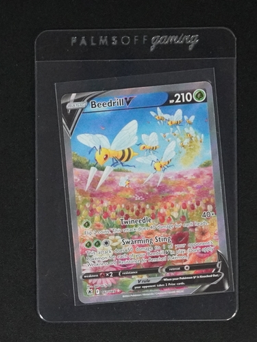 2022 Pokemon Sword & Shield Astral Radiance #161 Beedrill V — front