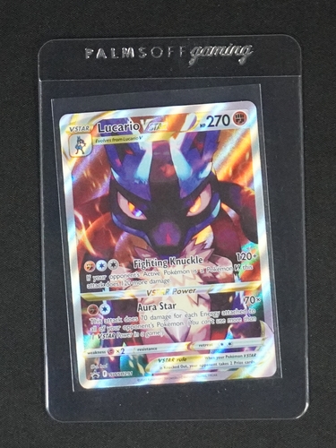 2023 Pokémon SWSH #291 Lucario VSTAR — front