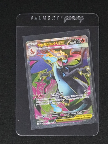 2025 Pokemon TCG #109 Mega Charizard X ex Phantasmal Flames — front