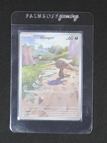 2025 Pokémon Phantasmal Flames #102 Paldean Wooper — front