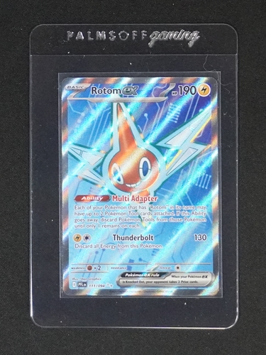 2025 Pokémon #111 Rotom EX — front