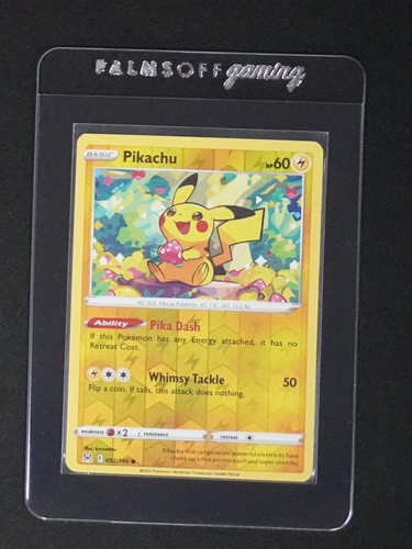 2022 Pokémon Lost Origin #052 Pikachu — front