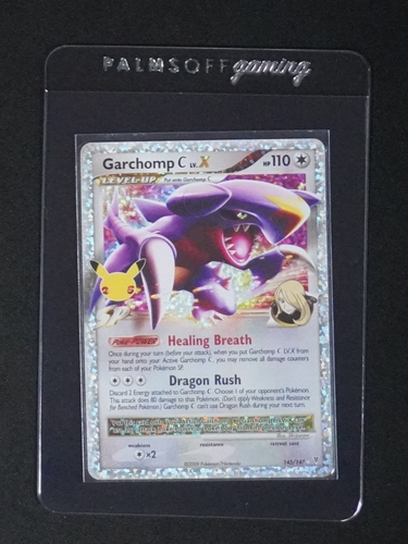 2021 Pokemon Celebrations #145/147 Garchomp C LV.X — front