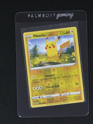 2021 Pokémon Sword & Shield Evolving Skies #49 Pikachu — front