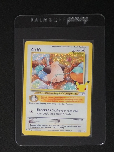 2021 Pokémon Celebrations #20 Cleffa — front