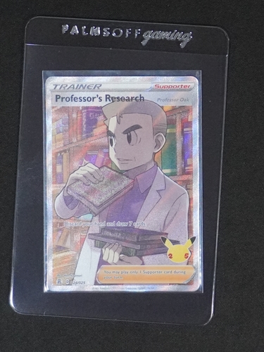2021 Pokémon Celebrations #024 Professor's Research — front