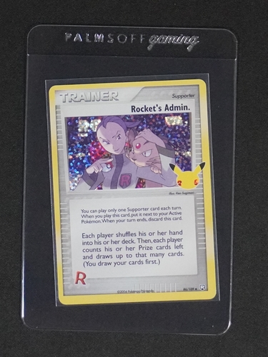 2021 Pokémon Celebrations Classic Collection #86 Rocket's Admin. — front