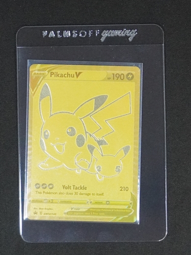 2021 Pokémon SWSH #145 Pikachu V — front
