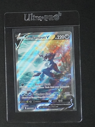 2023 Pokemon Crown Zenith #GG51 Hisuian Samurott V — front