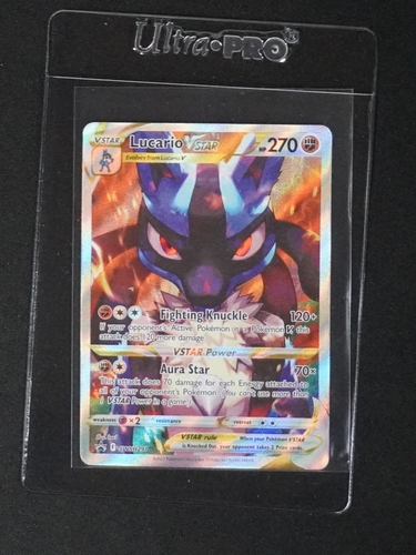 2023 Pokémon SWSH Black Star Promo #291 Lucario VSTAR — front
