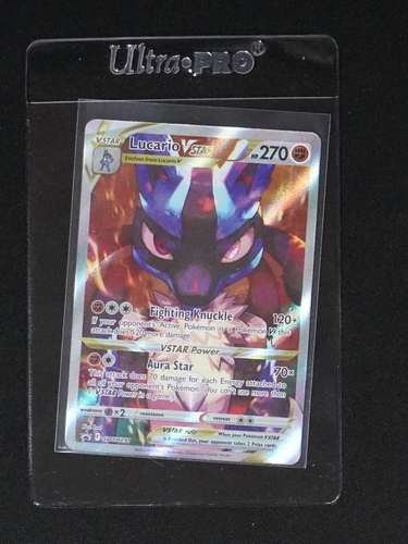 2023 Pokémon Crown Zenith #291 Lucario VSTAR — front