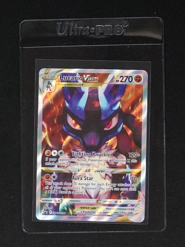 2023 Pokémon Black Star Promo #291 Lucario VSTAR — front