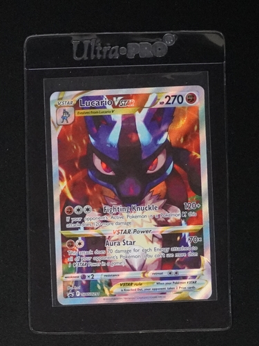 2023 Pokémon Crown Zenith #SWSH291 Lucario VSTAR — front