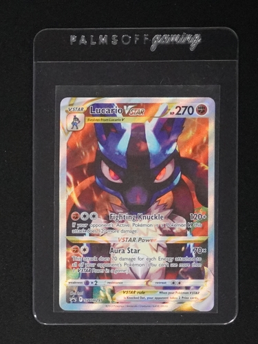 2023 Pokémon SWSH Black Star Promo #291 Lucario VSTAR — front
