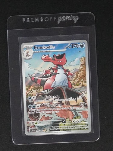 2025 Pokémon SV Black Bolt #137/086 Krookodile — front