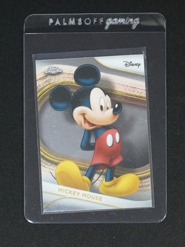 2025 Topps Chrome Disney #1 Mickey Mouse — front