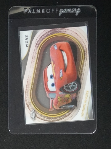 2025 Topps Chrome Disney #50 Lightning McQueen — front