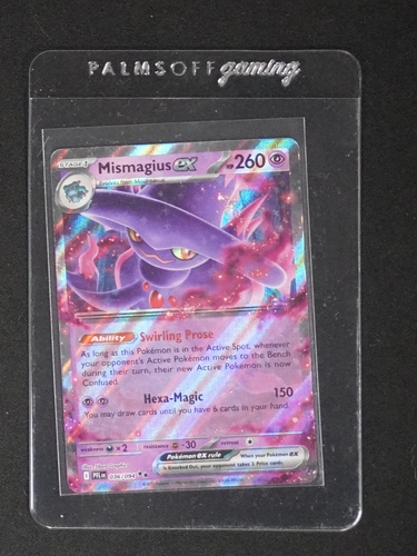 2023 Pokémon Phantasmal Flames #036 Mismagius EX — front