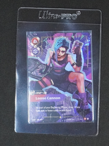 2023 Riot Games Riftbound #301 Jinx Loose Cannon — front