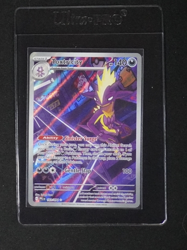 2020 Pokémon TCG #103 Toxtricity Illustration Rare Phantasmal Flames — front