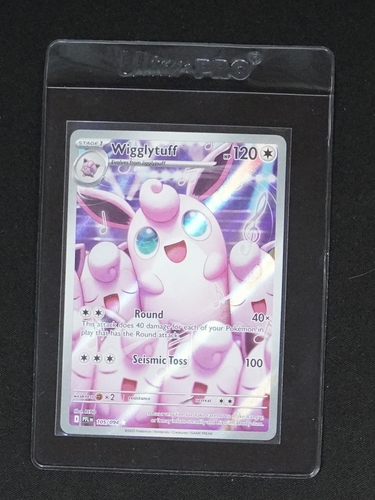 2025 Pokemon TCG #105 Wigglytuff — front