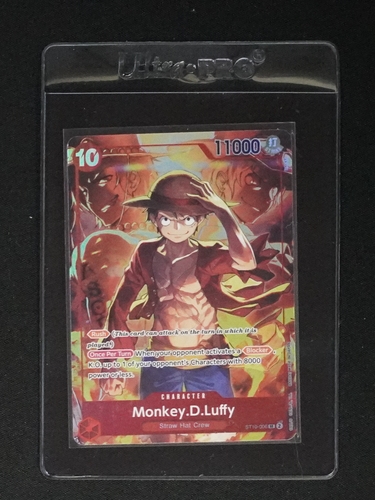 2024 One Piece Treasure Booster Promo #ST10-006 Monkey.D.Luffy — front