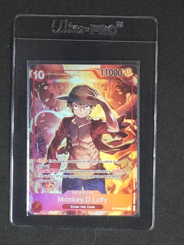 2024 One Piece Treasure Booster Promo #ST10-006 Monkey.D.Luffy — front